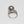 Load image into Gallery viewer, Pt 黒蝶 リング 12.7mm