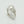 Load image into Gallery viewer, Pt 白蝶 リング 12.2mm