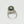 Load image into Gallery viewer, Pt 黒蝶 リング 13.3mm