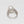 Load image into Gallery viewer, Pt 白蝶 リング 13.0mm