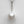 Load image into Gallery viewer, K18WG 白蝶 ペンダント 15.0mm