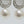 画像をギャラリービューアに読み込む, K18WG 白蝶 ピアス 13.1/13.2mm