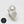 Load image into Gallery viewer, Pt 白蝶 リング 13.5mm(GRANPEARL)