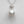 Load image into Gallery viewer, K18WG 白蝶 ペンダント 14.3mm