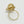 Load image into Gallery viewer, K18 白蝶ゴールド リング 12.3mm