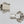 画像をギャラリービューアに読み込む, K18WG クラスプ 25x13mm