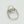 Load image into Gallery viewer, Pt 白蝶 リング 12.3mm