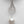 Load image into Gallery viewer, K18WG 白蝶 ペンダント 19.0mm