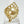 Load image into Gallery viewer, K18 白蝶ゴールド リング 15.6mm