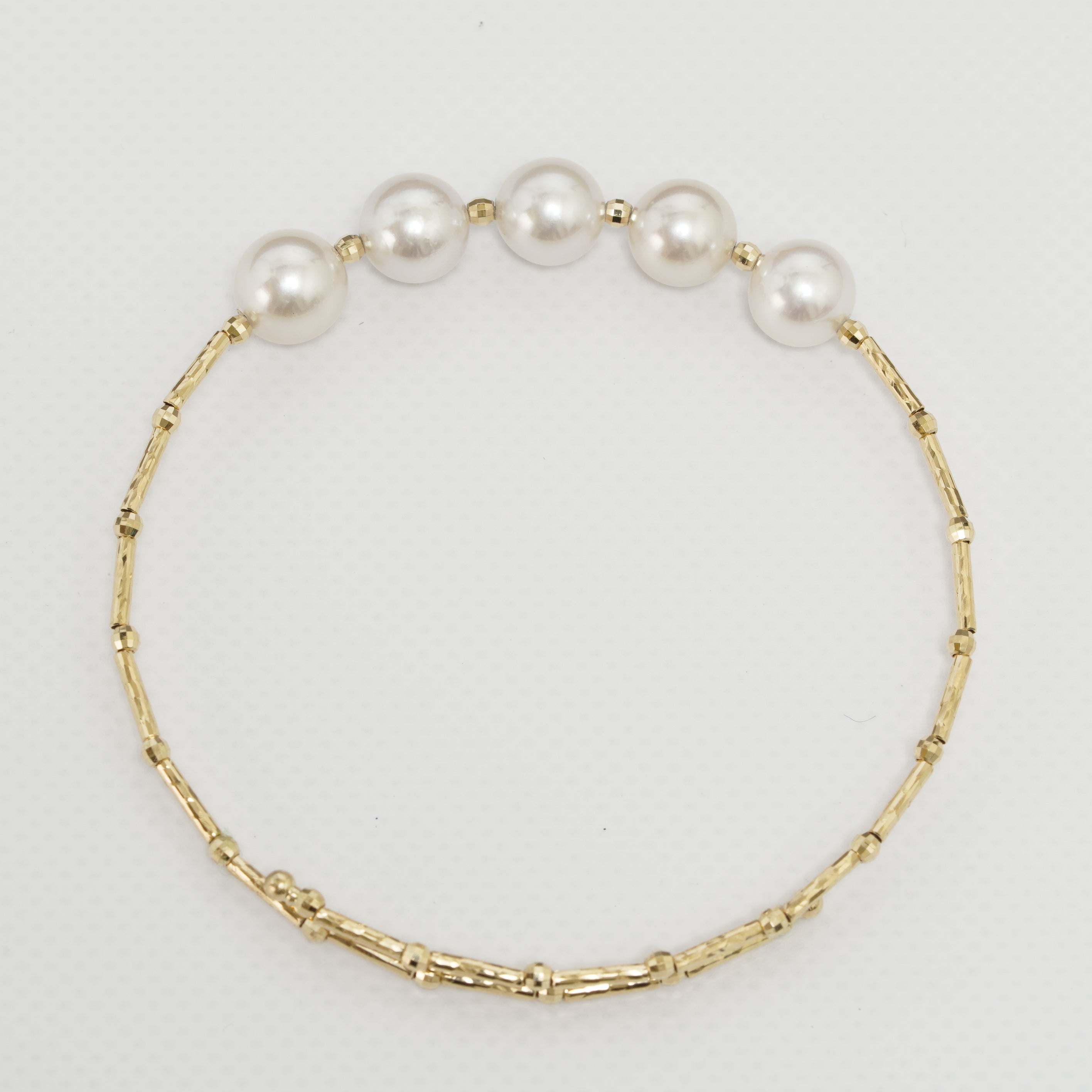 K18 アコヤブレスレット　7-7.5mm 18cm K18 アコヤ ブレスレット 7-7.5mm – eikopearl