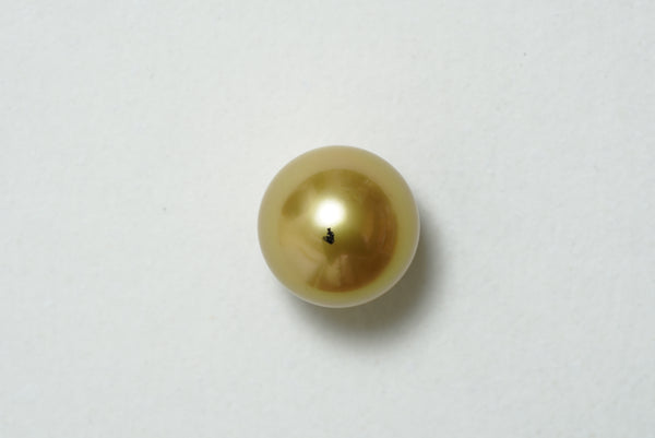 白蝶ゴールド シングルルース 13.0mm(茶金)