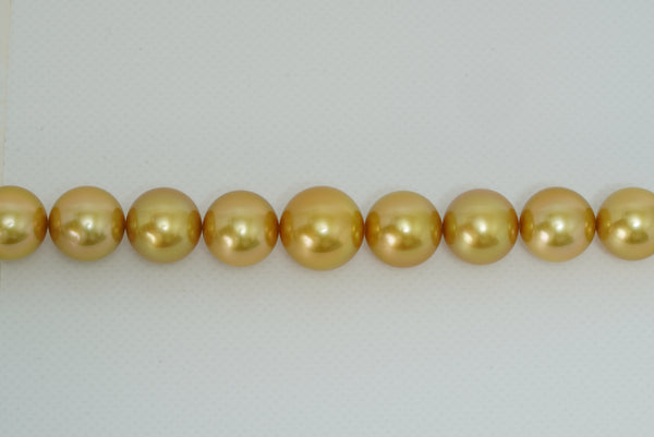 白蝶ゴールド ネックレス 12.8x9.3mm(GRANPEARL)